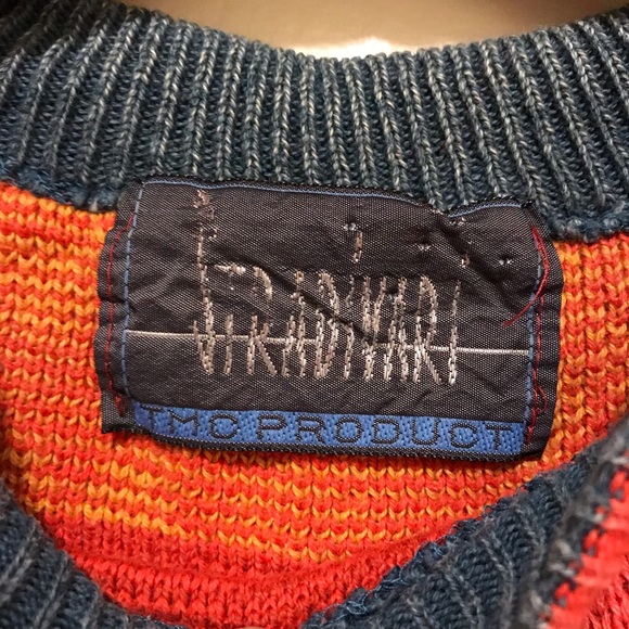 Vintage Floral Grandpa Sweater - Picture 2 of 2